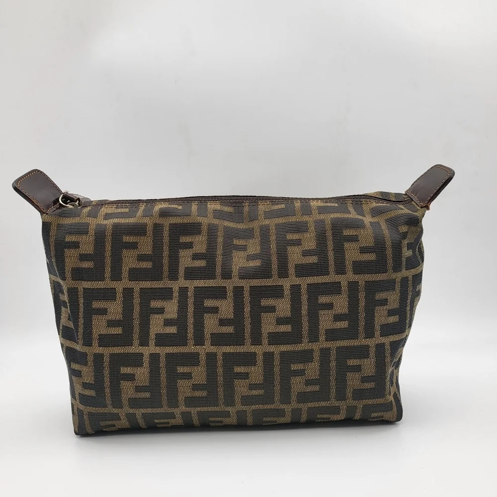 Fendi Zucca FF Clutch Pouch, Authentic.. - Picture 3 of 14